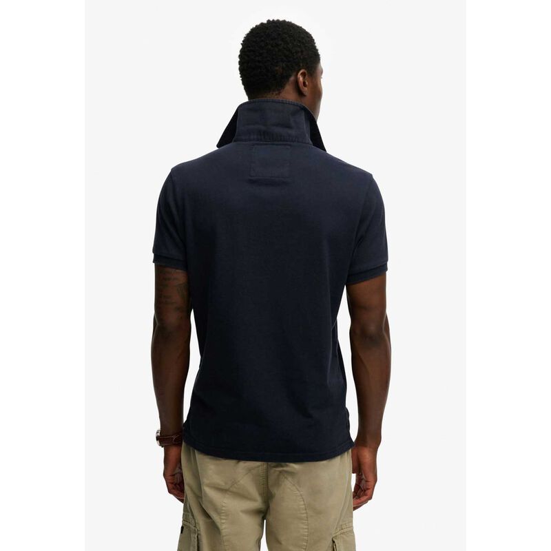 Superdry Double Emblem Jersey Short Sleeve Rugby image number 1